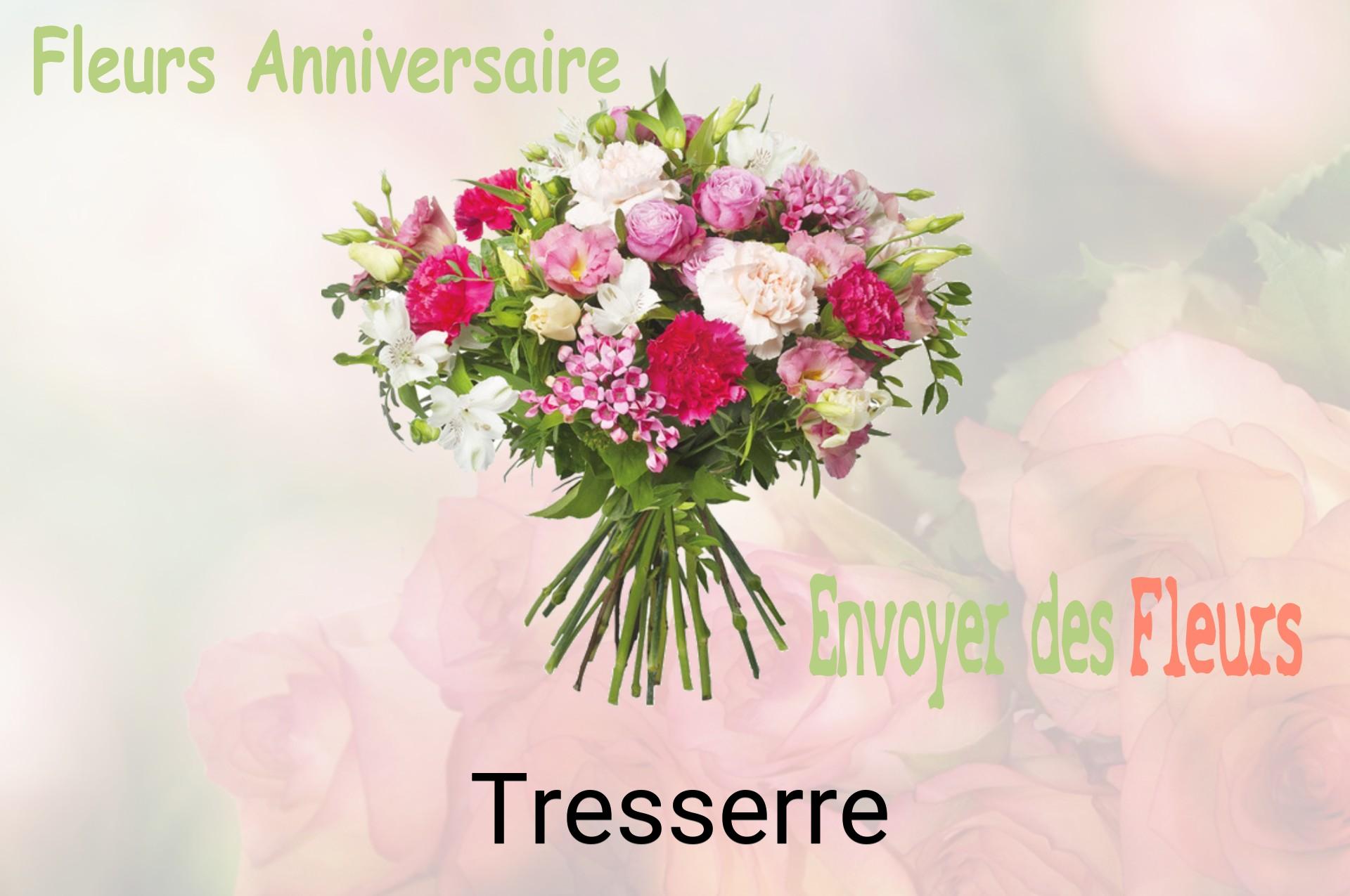 Bouquet de fleurs d’anniversaire livré à Tresserre